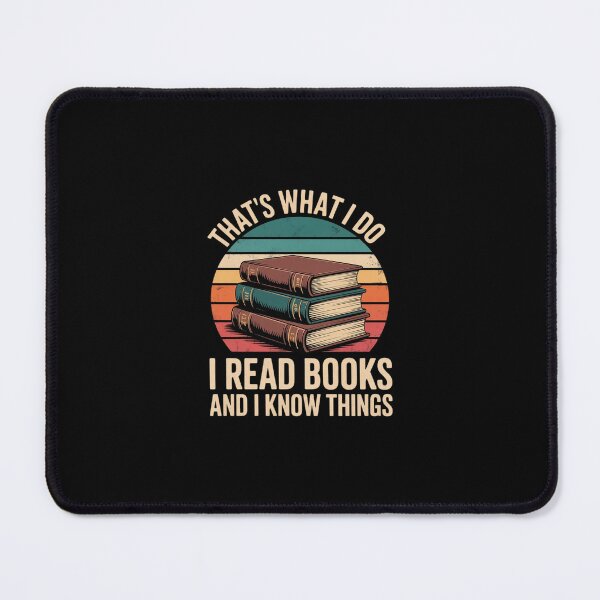 Item preview, That's What I Do I Read Books And I Know Things Reading 3  designed and sold by SyntaxClaw.