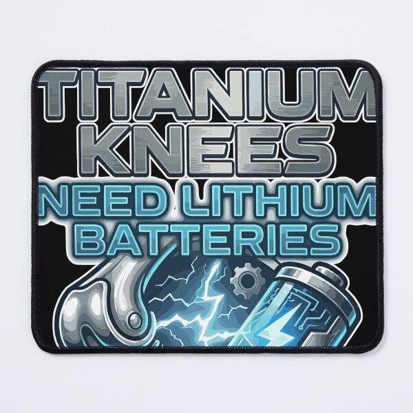 Item preview, Titanium Knees Need Lithium Batteries E-Mountain Bike designed and sold by Cedinho.