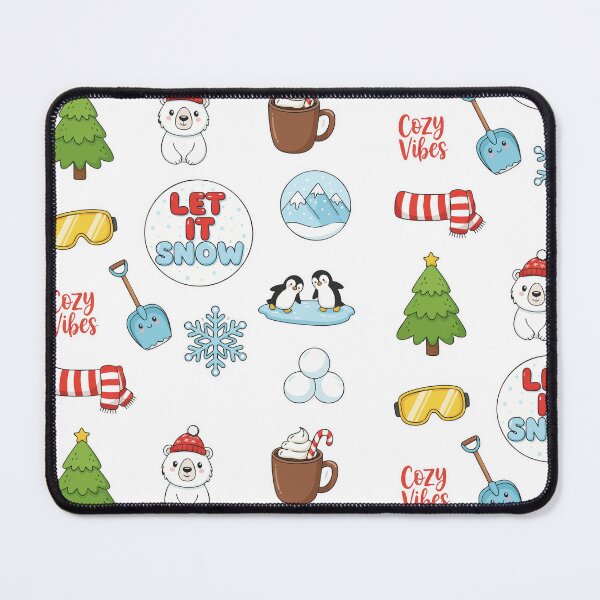 Item preview, Let It Snow Winter Clipart Set designed and sold by graphicnew.