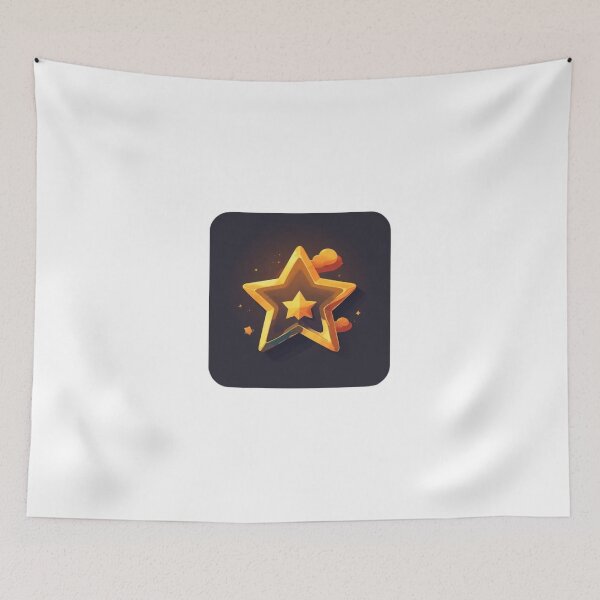 Item preview, Cozy Golden Star Night Icon designed and sold by RED-MOUSE.