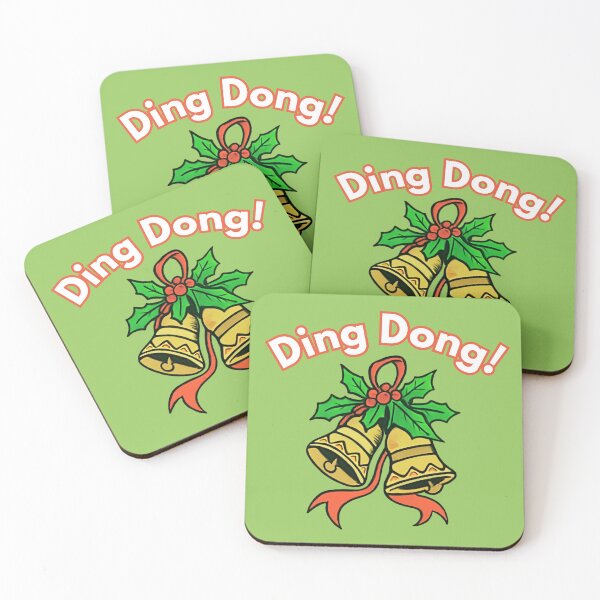 Item preview, Ding Dong! Christmas Bells – Festive Holiday Illustration designed and sold by mycreastyle.