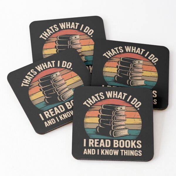 Item preview, Thats What I Do I Read Books And I Know things Reading Lover 1  designed and sold by CombatTask.