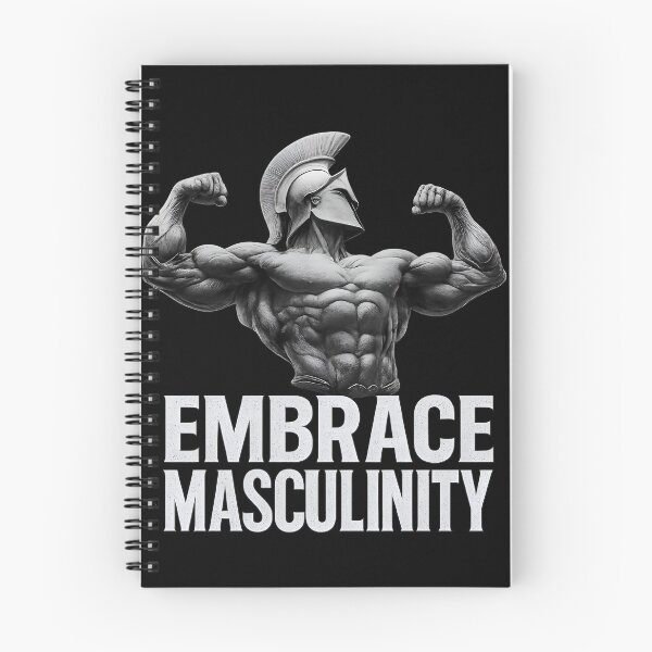 Item preview, Embrace Masculinity — Spartan Warrior Flex Pose  Bold Gym & Streetwear Statement designed and sold by LVLUPXP.