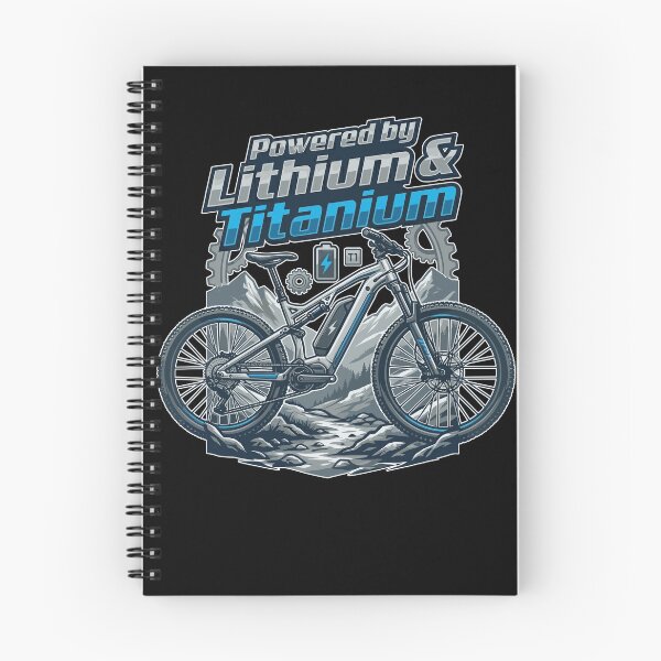 Item preview, Titanium Knees Lithium Batteries E-Bike Cycling Quote designed and sold by Cedinho.