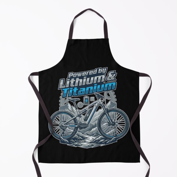 Item preview, Titanium Knees Lithium Batteries E-Bike Cycling Quote designed and sold by Cedinho.