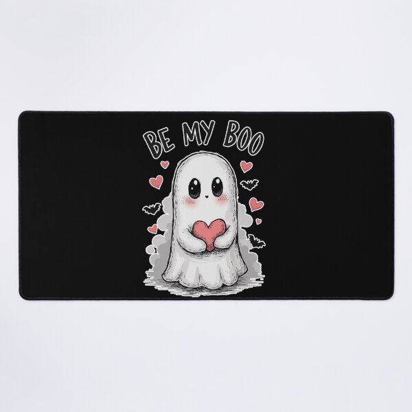 Item preview, Be My Boo – Cute Ghost Holding a Heart designed and sold by cr6zym1nd.