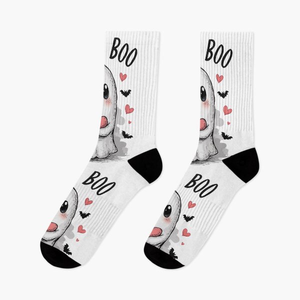 Item preview, Be My Boo – Cute Ghost Holding a Heart designed and sold by cr6zym1nd.