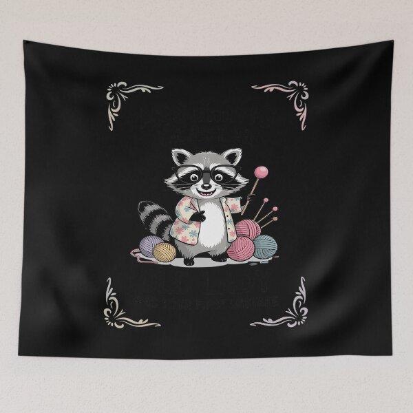 Item preview, Cute Raccoon Assuming designed and sold by Shannon Bosley.