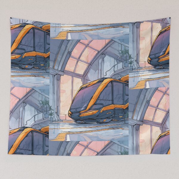 Item preview, Aerodynamic Futuristic Vehicle High Tech Speed designed and sold by bapupa.