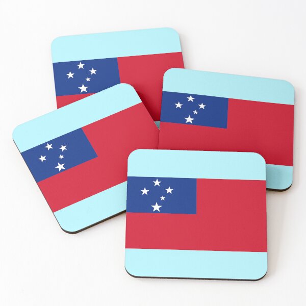 Item preview, Samoa Night Tides – Southern Stars Floating on Deep Island Blue designed and sold by Dany05117671.