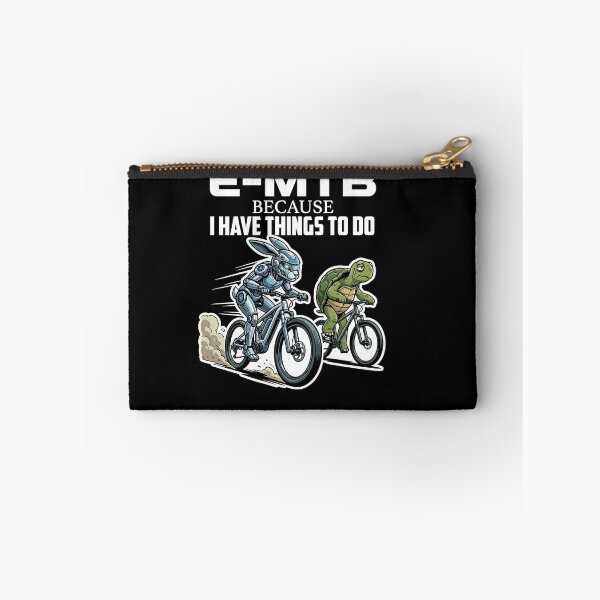 Item preview, Funny E-MTB Rabbit Turtle Race Electric Mountain Bike Humor designed and sold by Cedinho.