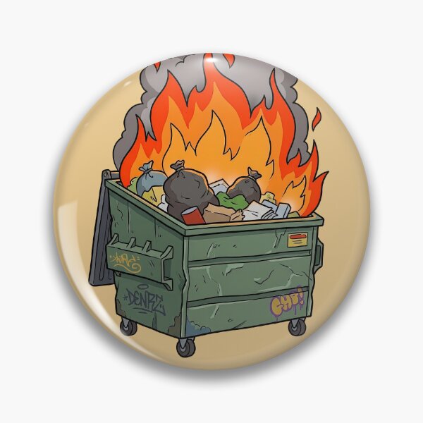 Item preview, Dumpster Fire designed and sold by travelwitheric.