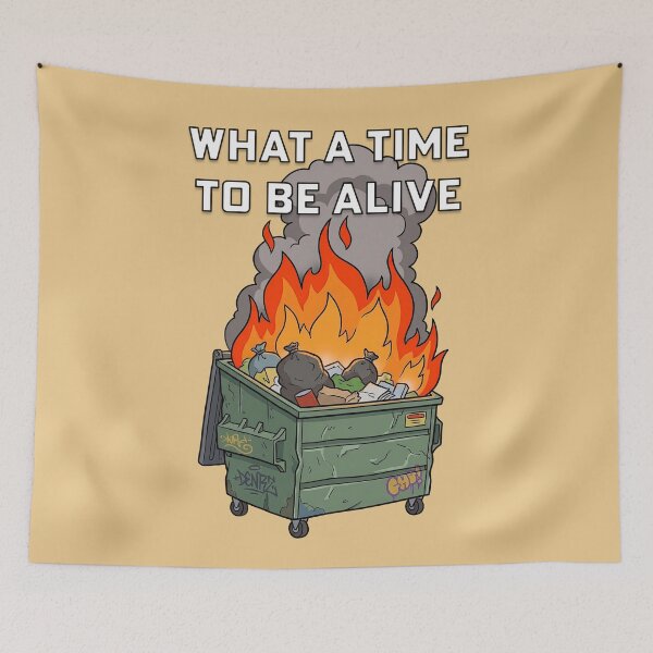 Item preview, Dumpster Fire designed and sold by travelwitheric.