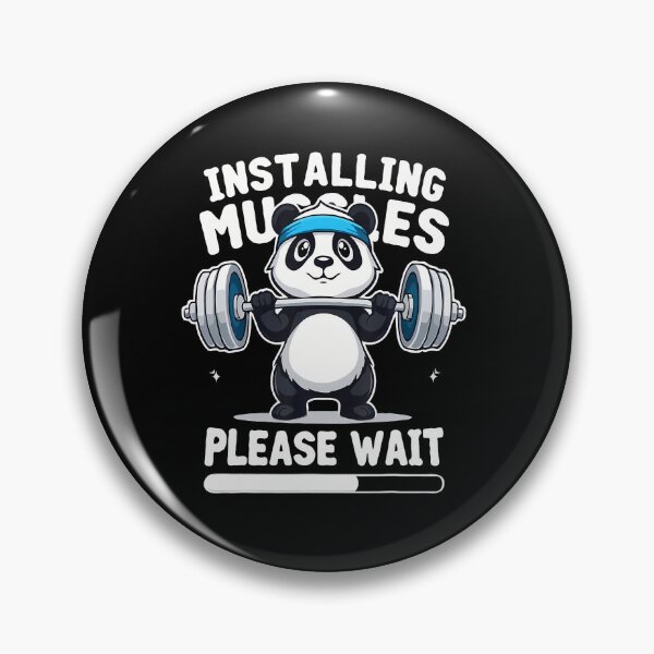 Item preview, Installing Muscles Please Wait designed and sold by poyinganianop.