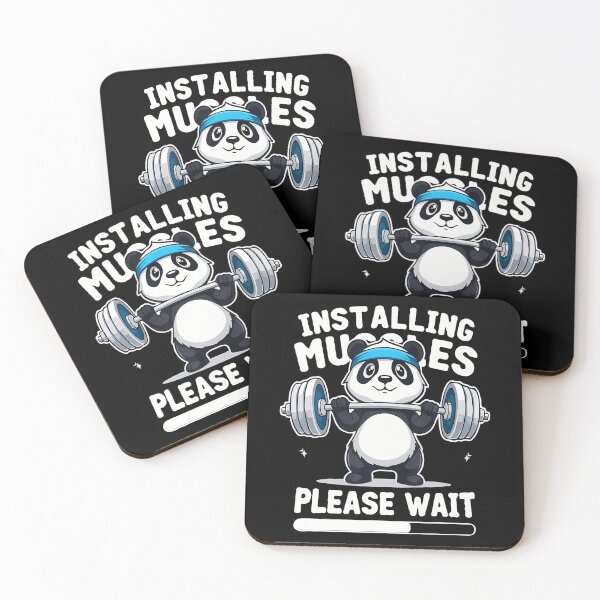 Item preview, Installing Muscles Please Wait designed and sold by poyinganianop.