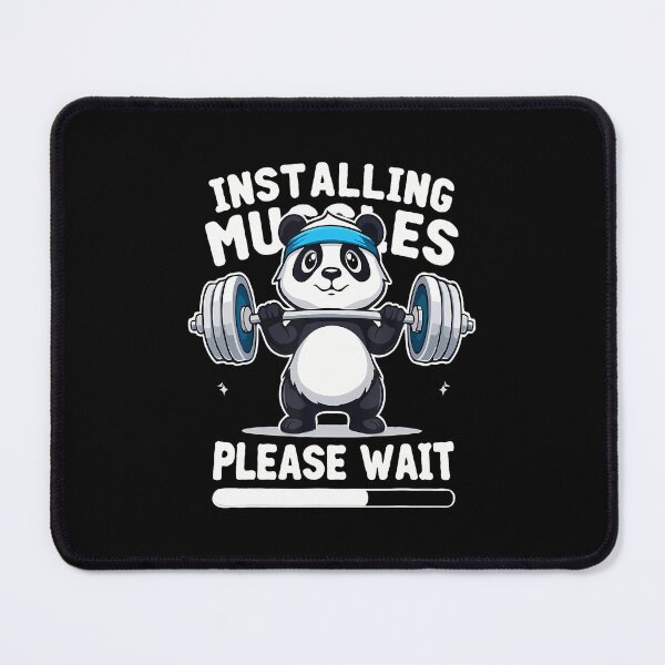 Item preview, Installing Muscles Please Wait designed and sold by poyinganianop.