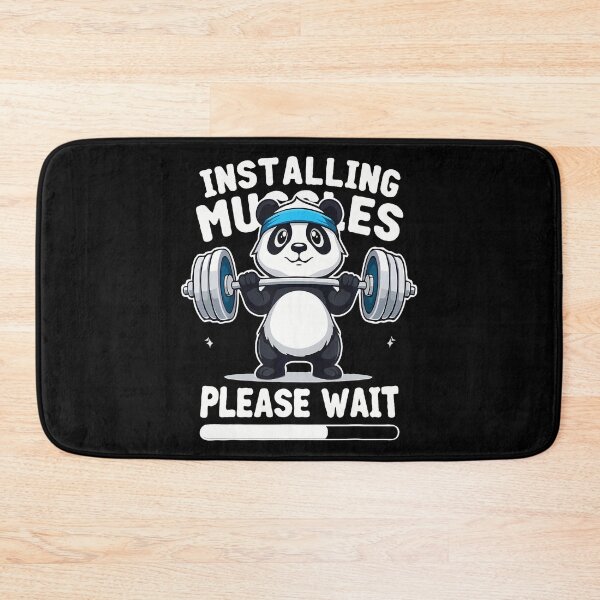 Item preview, Installing Muscles Please Wait designed and sold by poyinganianop.