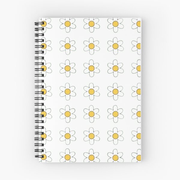 Item preview, Minimal Daisy Flower Pattern – Aesthetic Sticker designed and sold by Jiyahh.
