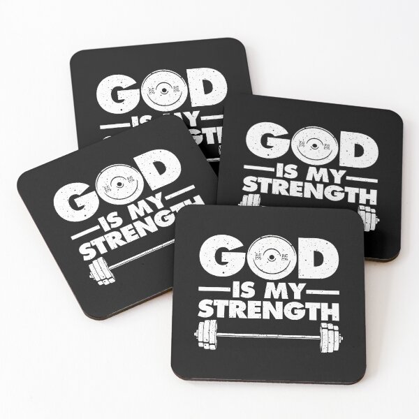Item preview, God Is My Strength Workout designed and sold by poyinganianop.