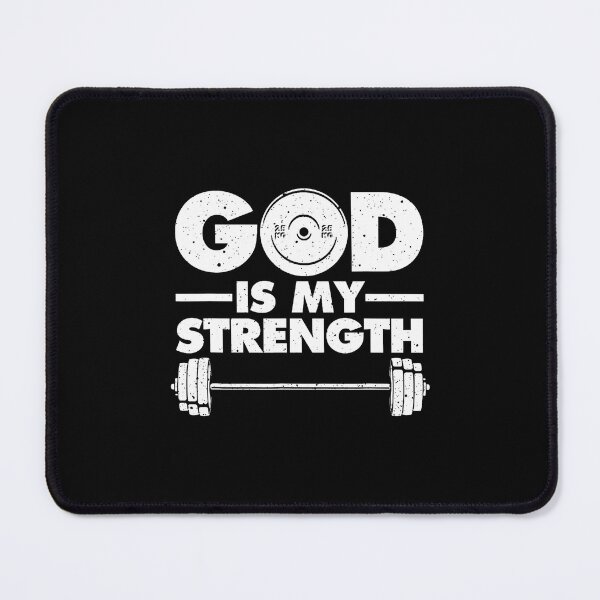 Item preview, God Is My Strength Workout designed and sold by poyinganianop.