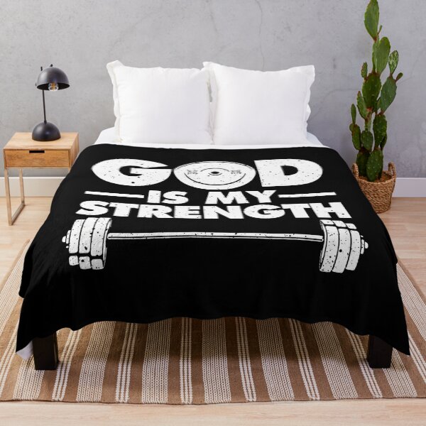 Item preview, God Is My Strength Workout designed and sold by poyinganianop.