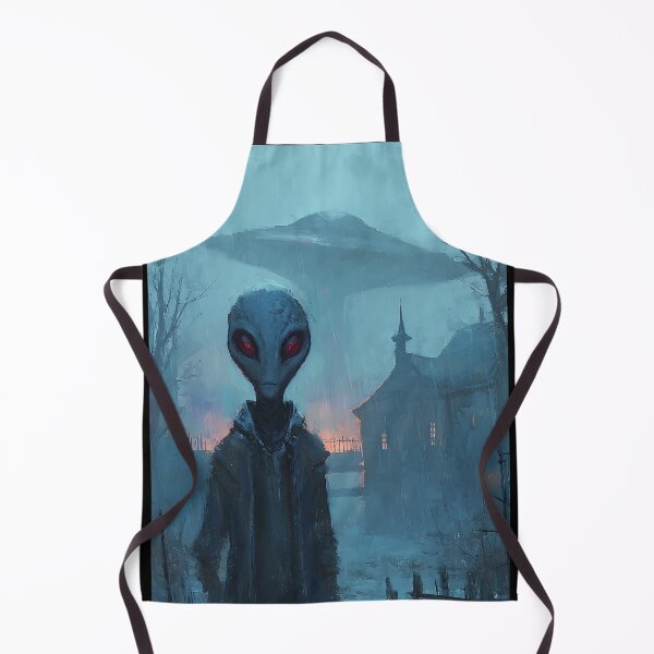 Item preview, Extraterrestrial Grey Alien Deep Space designed and sold by bapupa.
