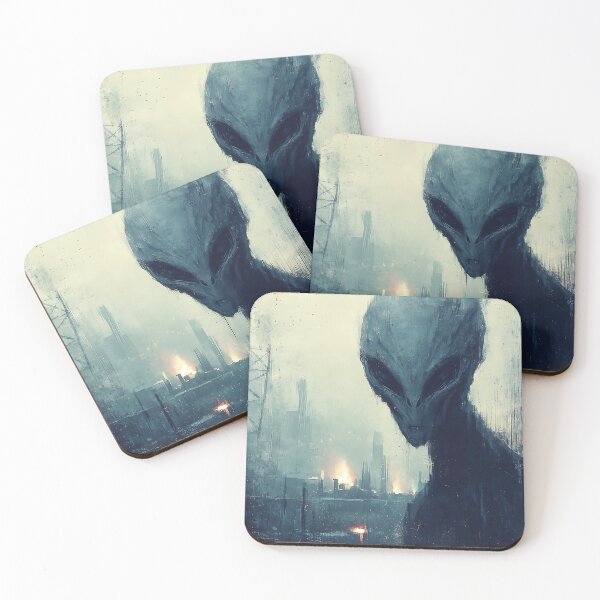 Item preview, Mythical Grey Alien Sci-Fi Legend designed and sold by bapupa.