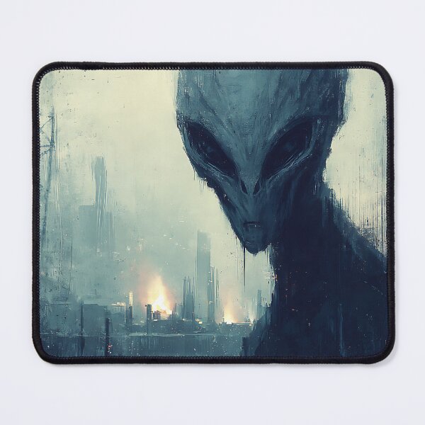 Item preview, Mythical Grey Alien Sci-Fi Legend designed and sold by bapupa.