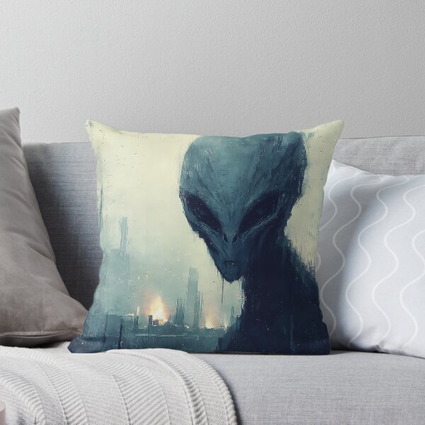 Item preview, Mythical Grey Alien Sci-Fi Legend designed and sold by bapupa.