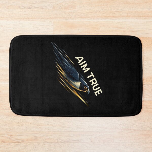 Item preview, AIM TRUE - Geometric Falcon Dive Illustration designed and sold by MKreative Studio.