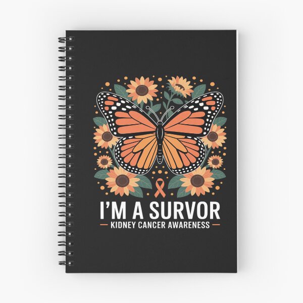Item preview, Orange Butterfly Im A Survivor Kidney Cancer Awareness designed and sold by VladimiaPutin.