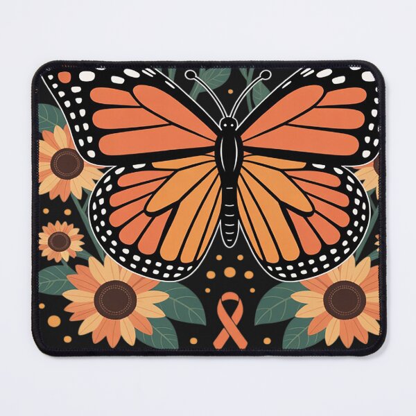 Item preview, Orange Butterfly Im A Survivor Kidney Cancer Awareness designed and sold by VladimiaPutin.