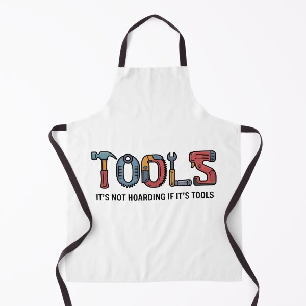 Item preview, TOOLS Typography Design – Handyman Carpenter DIY “It’s Not Hoarding If It’s Tools” designed and sold by WSPrintCrafter.