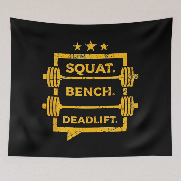 Item preview, Cool Powerlifting Squat Bench Deadlift designed and sold by poyinganianop.