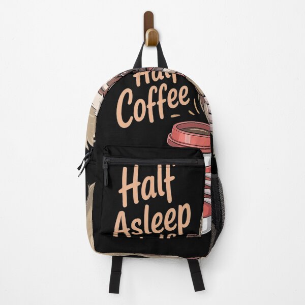 Item preview, Half Asleep Half Coffee Coffee Lover designed and sold by orlodrake.