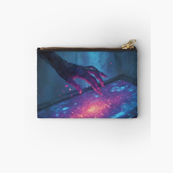 Aperçu de l'œuvre Affichage numérique à interface holographique futuriste créée et vendue par bapupa.