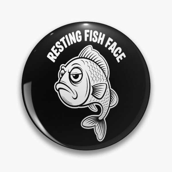 Item preview, Resting Fish Face Minimal Nautical Slanted Sans Serif designed and sold by Lucaseinar.