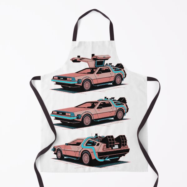 Item preview, Vintage Classic Car Delorean Design Exclusive designed and sold by PrintCarClub.