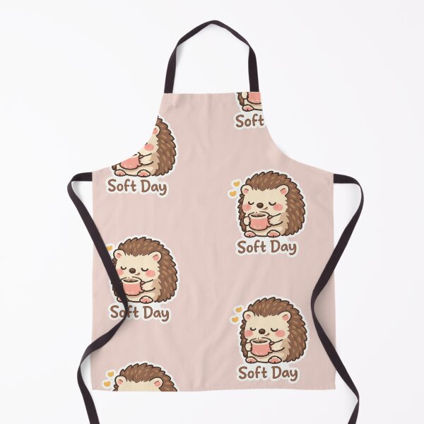 Item preview, Soft Day Hedgehog – Cute Cozy Self Care Quote designed and sold by Still Breathing Studio.