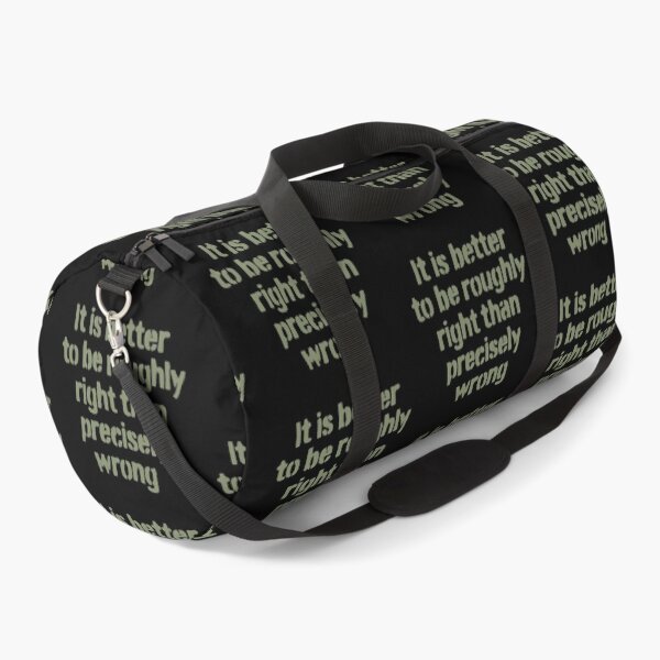 Item preview, It is better to be roughly right than precisely wrong. v.3 designed and sold by x1brett.