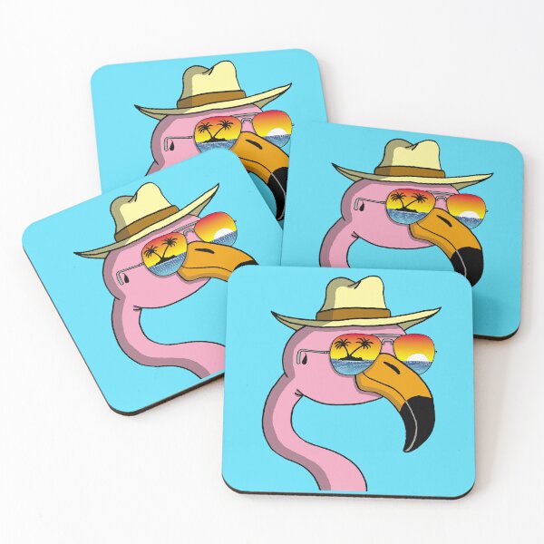 Item preview, Pink flamingo on vacation designed and sold by Lagueny.
