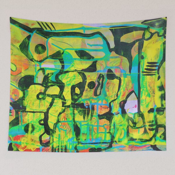 Item preview, 756. Playful Abstract Line Composition designed and sold by Veera Zukova.