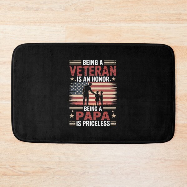 Item preview, Being A Veteran Is An Honor Being Papa Is Priceless  designed and sold by DianaStantzo.