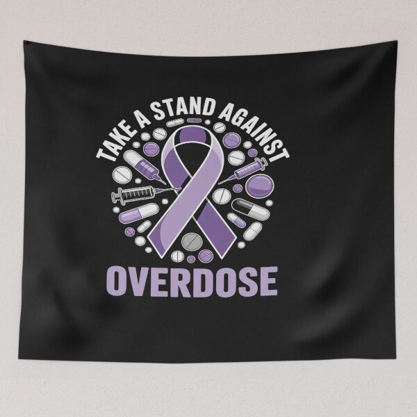 Item preview, Overdose Awareness Day I Wear Purple Ribbon  2 designed and sold by VladimiaPutin.