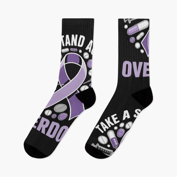Item preview, Overdose Awareness Day I Wear Purple Ribbon  2 designed and sold by VladimiaPutin.