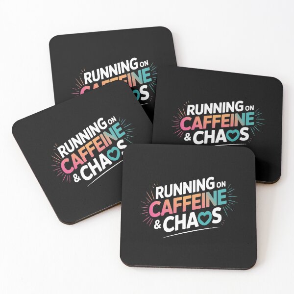 Item preview, Running On Caffeine And CHaos Coffee designed and sold by Lucaseinar.