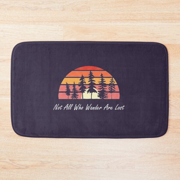 Item preview, Not All Who Wander Are Lost  Vintage Nature Adventure  designed and sold by badrobcheb1.