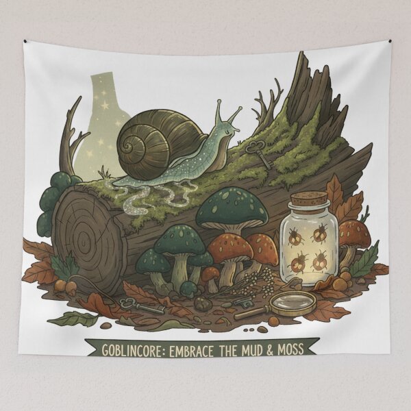Item preview, Goblincore Forest Treasures designed and sold by Guryl Michal Designs.