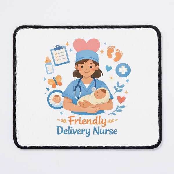 Item preview, doula Delivery Nurse designed and sold by Uglyandcute.