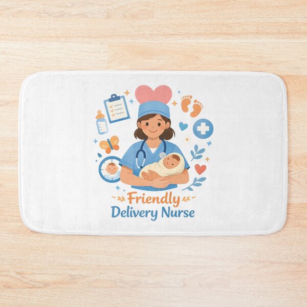 Item preview, doula Delivery Nurse designed and sold by Uglyandcute.